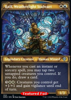 Raff, Weatherlight Stalwart (V.2)⁣ - Dominaria United: Extras⁣ (Uncommon)⁣ [352]