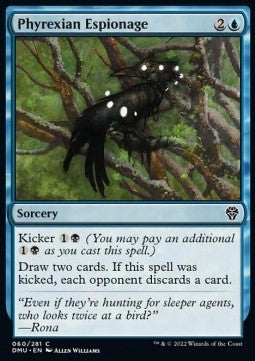 Phyrexian Espionage⁣ - Dominaria United⁣ (Common)⁣ [60]