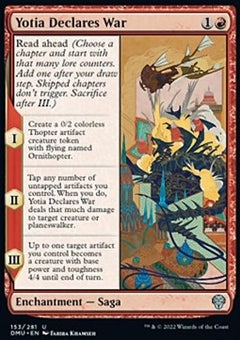 Yotia Declares War⁣ - Dominaria United⁣ (Uncommon)⁣ [153]