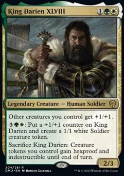 King Darien XLVIII⁣ - Dominaria United⁣ (Rare)⁣ [204]