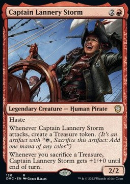 Captain Lannery Storm⁣ - Commander: Dominaria United⁣ (Rare)⁣ [120]