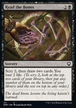 Read the Bones⁣ - Commander: Dominaria United⁣ (Common)⁣ [117]