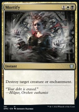 Mortify⁣ - Commander: Dominaria United⁣ (Uncommon)⁣ [161]
