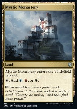 Mystic Monastery⁣ - Commander: Dominaria United⁣ (Uncommon)⁣ [221]