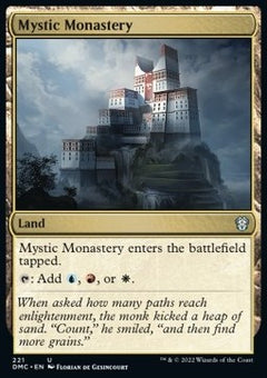 Mystic Monastery⁣ - Commander: Dominaria United⁣ (Uncommon)⁣ [221]
