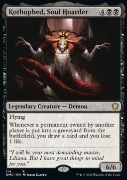 Kothophed, Soul Hoarder⁣ - Commander: Dominaria United⁣ (Rare)⁣ [114]