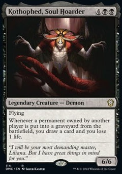 Kothophed, Soul Hoarder⁣ - Commander: Dominaria United⁣ (Rare)⁣ [114]
