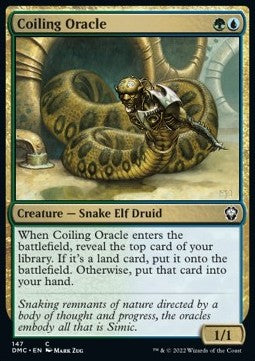 Coiling Oracle⁣ - Commander: Dominaria United⁣ (Common)⁣ [147]