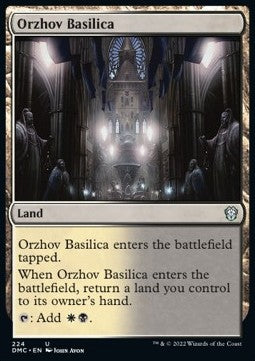 Orzhov Basilica⁣ - Commander: Dominaria United⁣ (Uncommon)⁣ [224]