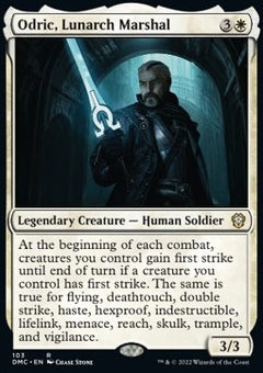 Odric, Lunarch Marshal⁣ - Commander: Dominaria United⁣ (Rare)⁣ [103]
