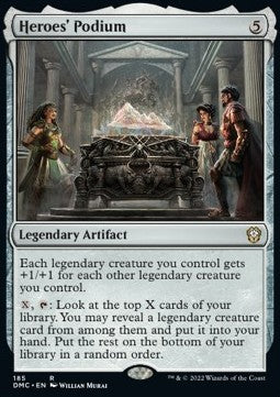 Heroes' Podium⁣ - Commander: Dominaria United⁣ (Rare)⁣ [185]