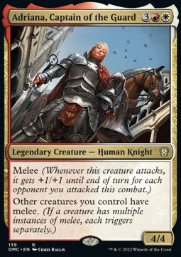 Adriana, Captain of the Guard⁣ - Commander: Dominaria United⁣ (Rare)⁣ [139]