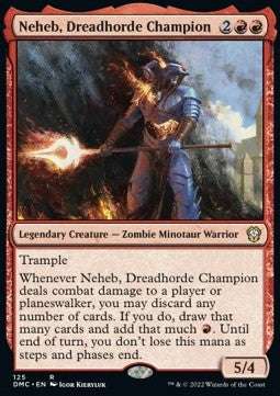 Neheb, Dreadhorde Champion⁣ - Commander: Dominaria United⁣ (Rare)⁣ [125]