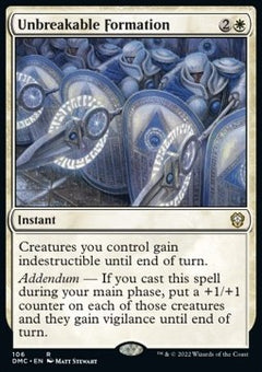 Unbreakable Formation⁣ - Commander: Dominaria United⁣ (Rare)⁣ [106]