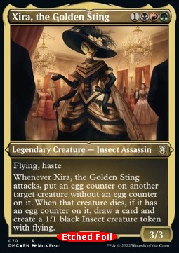 Xira, the Golden Sting⁣ - Commander: Dominaria United: Extras⁣ (Rare)⁣ [70]