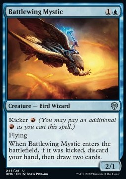 Battlewing Mystic⁣ - Dominaria United⁣ (Uncommon)⁣ [43]