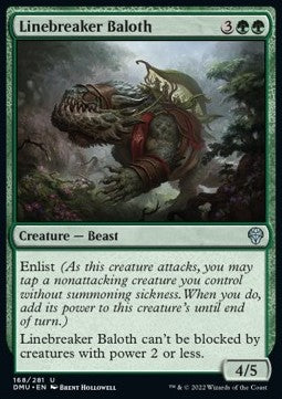 Linebreaker Baloth⁣ - Dominaria United⁣ (Uncommon)⁣ [168]