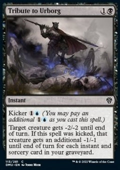 Tribute to Urborg⁣ - Dominaria United⁣ (Common)⁣ [113]