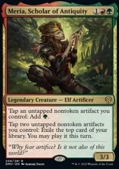 Meria, Scholar of Antiquity⁣ - Dominaria United⁣ (Rare)⁣ [206]