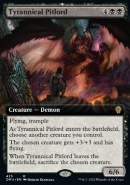 Tyrannical Pitlord (V.2)⁣ - Dominaria United: Extras⁣ (Rare)⁣ [425]