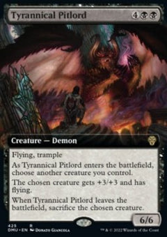 Tyrannical Pitlord (V.2)⁣ - Dominaria United: Extras⁣ (Rare)⁣ [425]