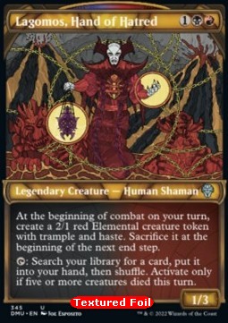 Lagomos, Hand of Hatred (V.2)⁣ - Dominaria United: Extras⁣ (Uncommon)⁣ [345]