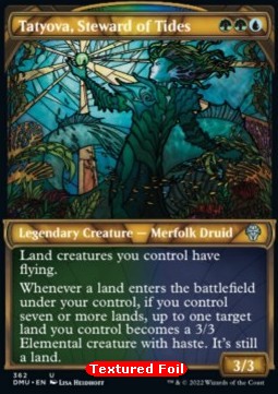 Tatyova, Steward of Tides (V.2)⁣ - Dominaria United: Extras⁣ (Uncommon)⁣ [362]