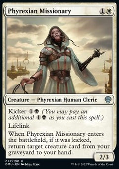 Phyrexian Missionary⁣ - Dominaria United⁣ (Uncommon)⁣ [27]
