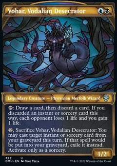 Vohar, Vodalian Desecrator (V.1)⁣ - Dominaria United: Extras⁣ (Uncommon)⁣ [325]