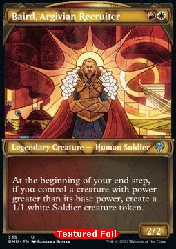Baird, Argivian Recruiter (V.2)⁣ - Dominaria United: Extras⁣ (Uncommon)⁣ [335]
