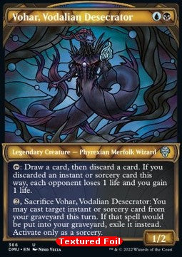 Vohar, Vodalian Desecrator (V.2)⁣ - Dominaria United: Extras⁣ (Uncommon)⁣ [366]