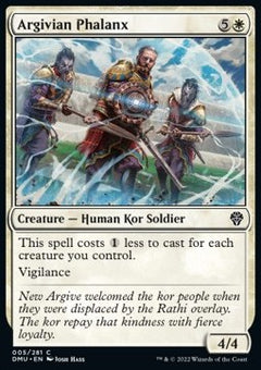 Argivian Phalanx⁣ - Dominaria United⁣ (Common)⁣ [5]