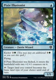 Pixie Illusionist⁣ - Dominaria United⁣ (Common)⁣ [61]