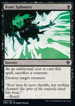 Bone Splinters⁣ - Dominaria United⁣ (Common)⁣ [83]