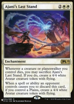 Ajani's Last Stand⁣ - The List⁣ (Rare)⁣ [4]
