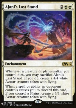 Ajani's Last Stand⁣ - The List⁣ (Rare)⁣ [4]