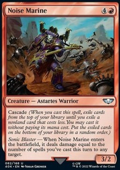 Noise Marine⁣ - Universes Beyond: Warhammer 40,000⁣ (Uncommon)⁣ [82]