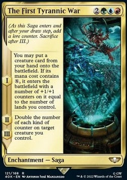 The First Tyrannic War⁣ - Universes Beyond: Warhammer 40,000⁣ (Rare)⁣ [121]