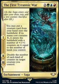 The First Tyrannic War⁣ - Universes Beyond: Warhammer 40,000⁣ (Rare)⁣ [121]