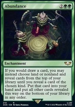 Abundance⁣ - Universes Beyond: Warhammer 40,000⁣ (Rare)⁣ [210]