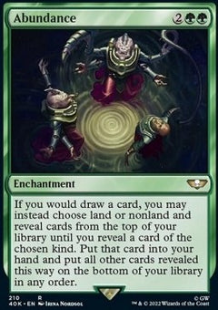 Abundance⁣ - Universes Beyond: Warhammer 40,000⁣ (Rare)⁣ [210]