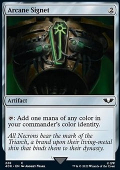 Arcane Signet (V.2)⁣ - Universes Beyond: Warhammer 40,000⁣ (Common)⁣ [228]