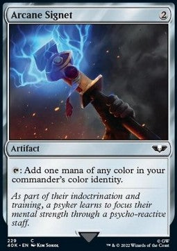 Arcane Signet (V.3)⁣ - Universes Beyond: Warhammer 40,000⁣ (Common)⁣ [229]