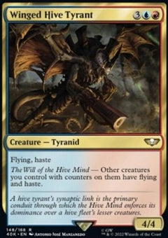 Winged Hive Tyrant⁣ - Universes Beyond: Warhammer 40,000⁣ (Rare)⁣ [148]