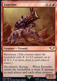 Exocrine⁣ - Universes Beyond: Warhammer 40,000⁣ (Rare)⁣ [76]