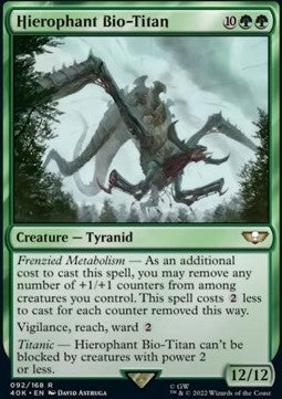 Hierophant Bio-Titan⁣ - Universes Beyond: Warhammer 40,000⁣ (Rare)⁣ [92]