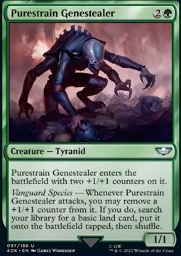Purestrain Genestealer⁣ - Universes Beyond: Warhammer 40,000⁣ (Uncommon)⁣ [97]