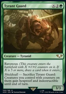 Tyrant Guard⁣ - Universes Beyond: Warhammer 40,000⁣ (Rare)⁣ [103]