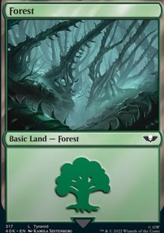Forest⁣ - Universes Beyond: Warhammer 40,000⁣ (Land)⁣ [317]