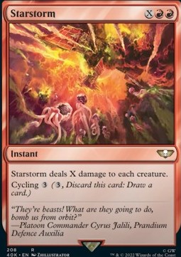 Starstorm⁣ - Universes Beyond: Warhammer 40,000⁣ (Rare)⁣ [208]